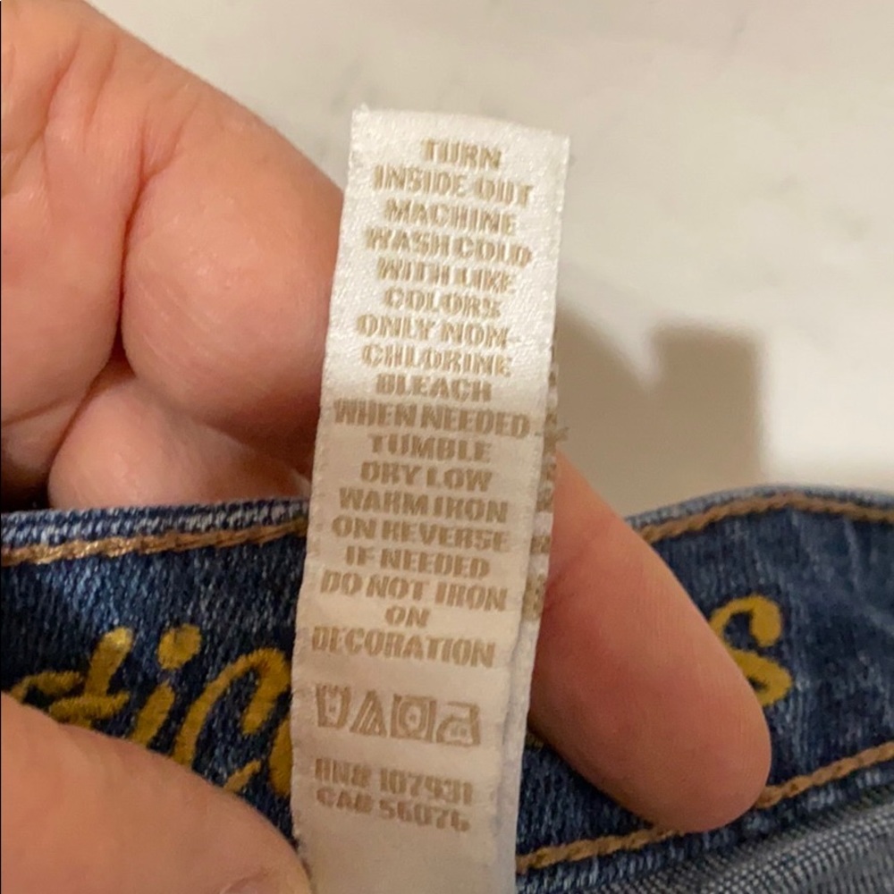 Girl Justice Jeans 14R - Picture 3 of 7